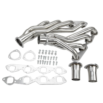 Exhaust Header for 1965-1972 Chevrolet/Chevy Camaro, Nova, Bel Air, Biscayne, Impala 396/402/427/454 - Short Tube