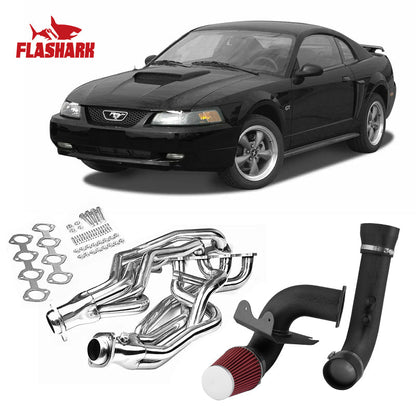Long Tube Header for 1996-2004 Ford Mustang GT V8 4.6L SOHC