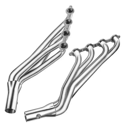 Long Tube Headers for 1999-2006 Chevy Silverado/Avalanche/GMC Sierra 1500 4.8L/5.3L/6.0L with Optional Cold Air Intake