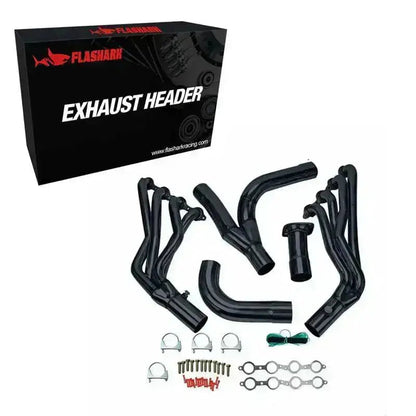Long Tube Headers for 1999-2006 Chevy Silverado/Avalanche/GMC Sierra 1500 4.8L/5.3L/6.0L with Optional Cold Air Intake