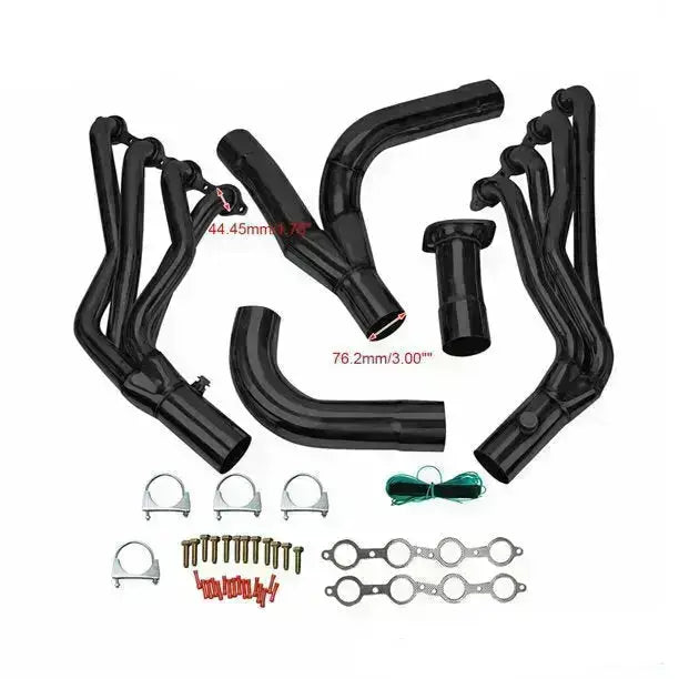 Long Tube Headers for 1999-2006 Chevy Silverado/Avalanche/GMC Sierra 1500 4.8L/5.3L/6.0L with Optional Cold Air Intake