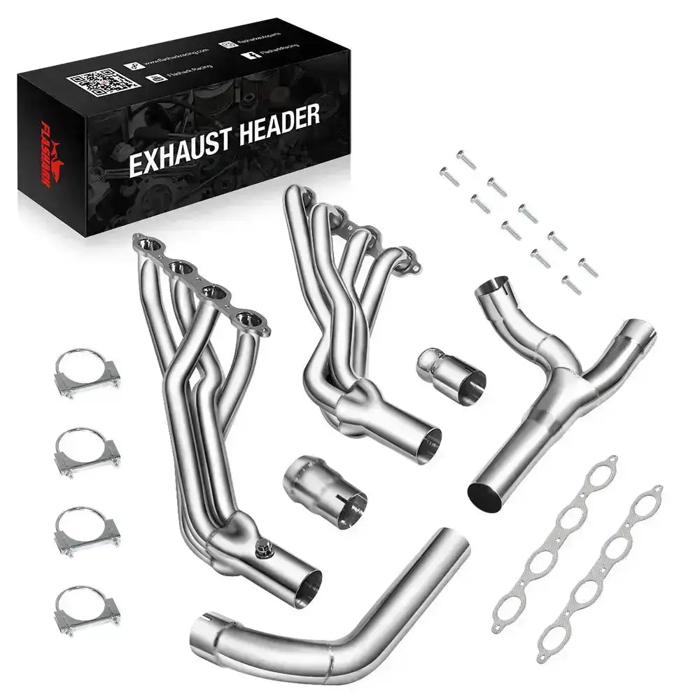 Long Tube Headers For 2014-2017 Chevy Silverado 1500/Tahoe GMC Sierra 150/Yukon Cadillac Escalade 5.3L 6.2L V8 | 2WD 4WD