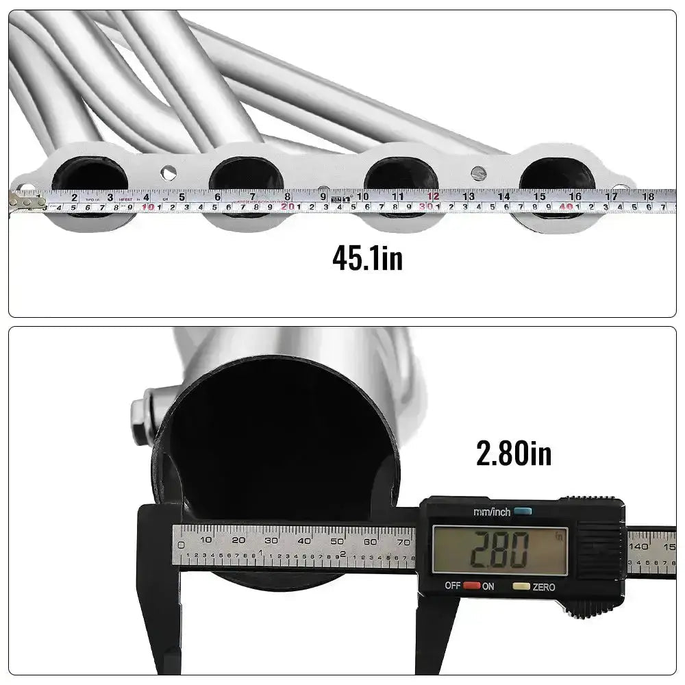 Long Tube Headers For 2014-2017 Chevy Silverado 1500/Tahoe GMC Sierra 150/Yukon Cadillac Escalade 5.3L 6.2L V8 | 2WD 4WD