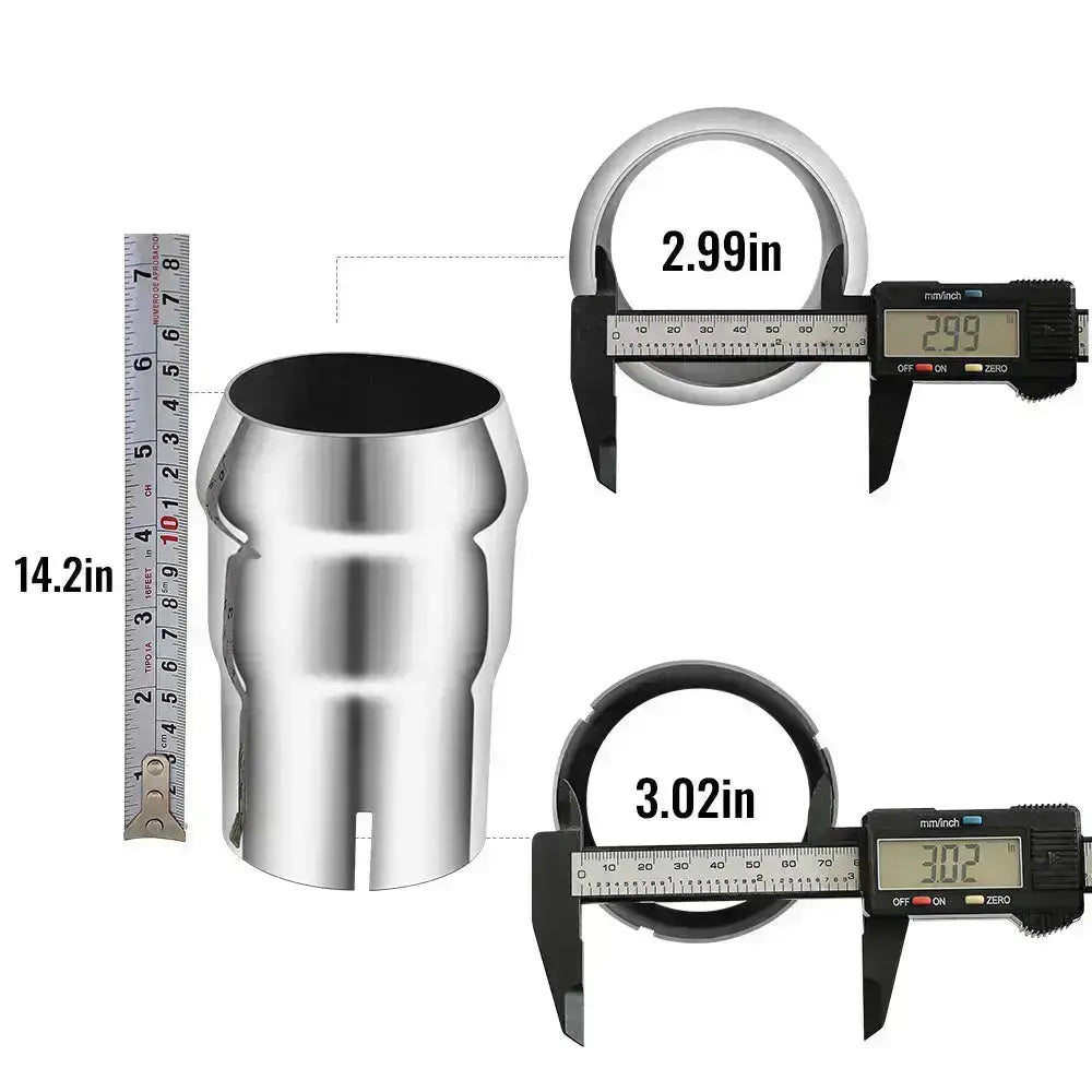 Long Tube Headers For 2014-2017 Chevy Silverado 1500/Tahoe GMC Sierra 150/Yukon Cadillac Escalade 5.3L 6.2L V8 | 2WD 4WD