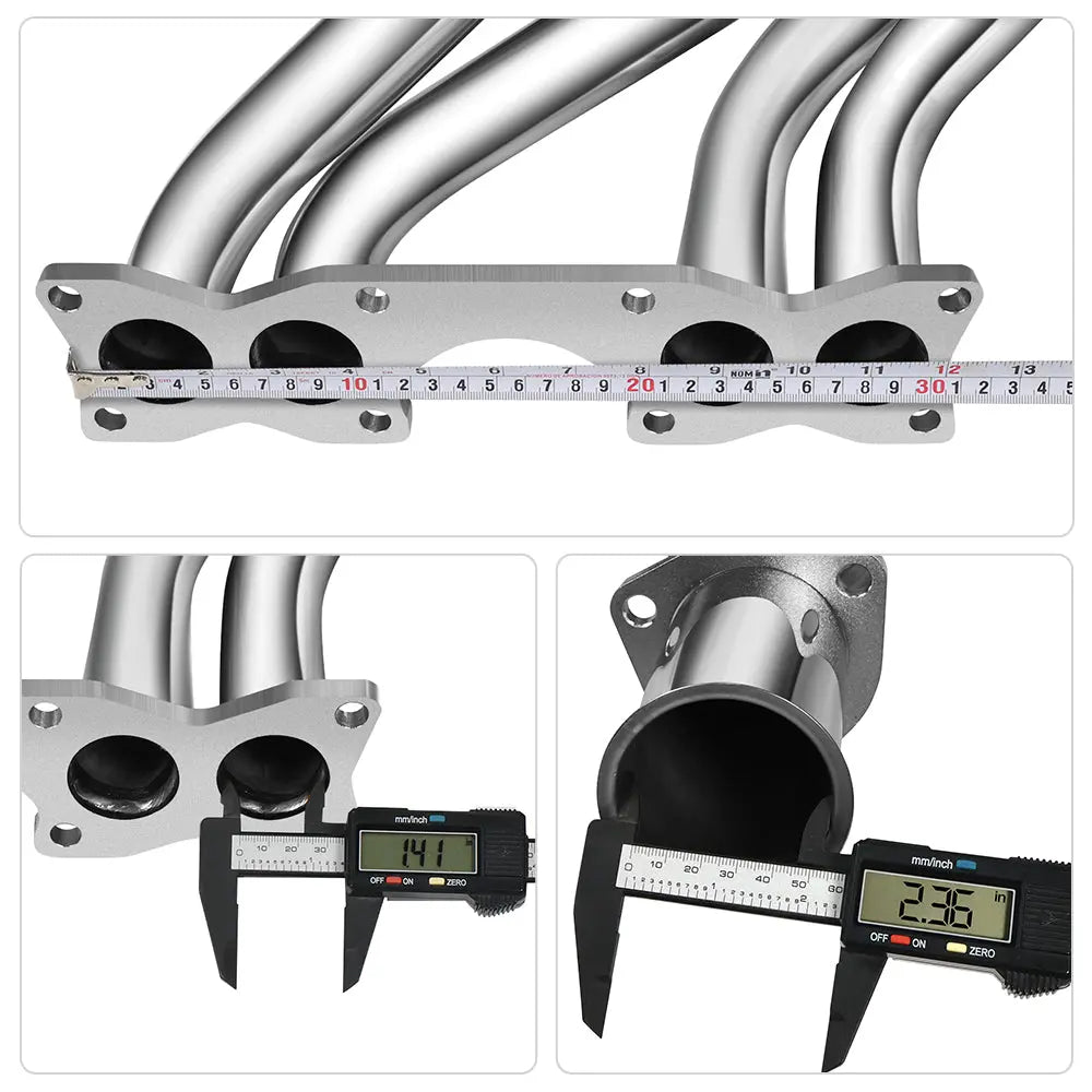 Exhaust Headers for 1990-1995 Nissan Hardbody D21 Pickup 2.4L 4WD