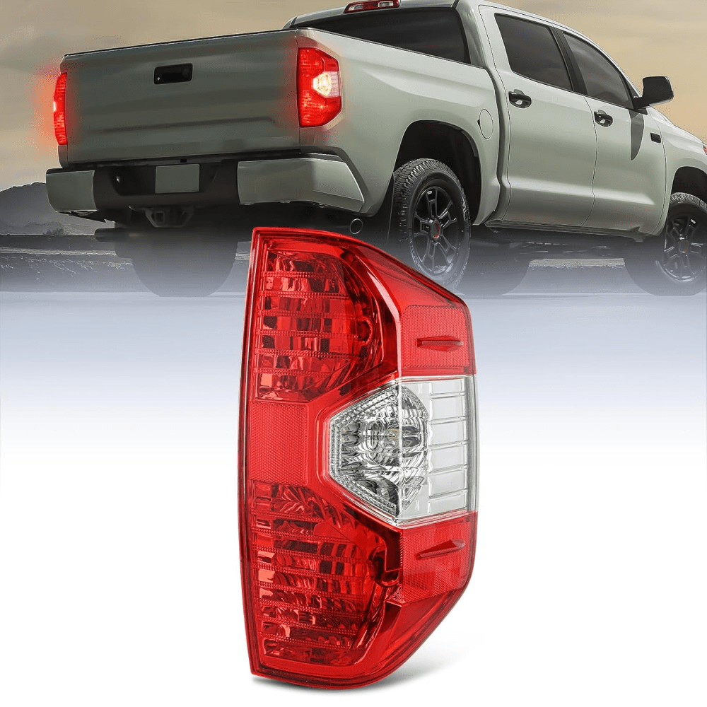 2014 2015 2016 2017 2018 2019 2020 2021 Toyota Tundra Taillight Assembly Rear Lamp Replacement OE Style Passenger Side Tail Lights - Top Tuning Boost