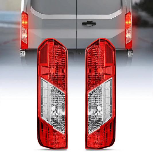 2015 2016 2017 2018 2019 2020 2021 2022 2023 Ford Transit 150 250 350 350HD Tail light Assembly Rear Lamp Replacement OE Style Driver Passenger Side Tail Lights - Top Tuning Boost