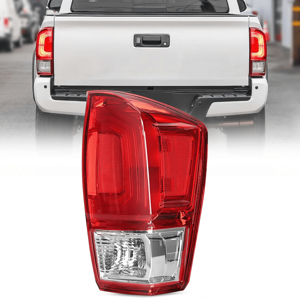2016 2017 2018 2019 2020 2021 2022 2023 Toyota Tacoma Taillight Assembly Rear Lamp Replacement OE Style Passenger Side Tail Lights - Top Tuning Boost