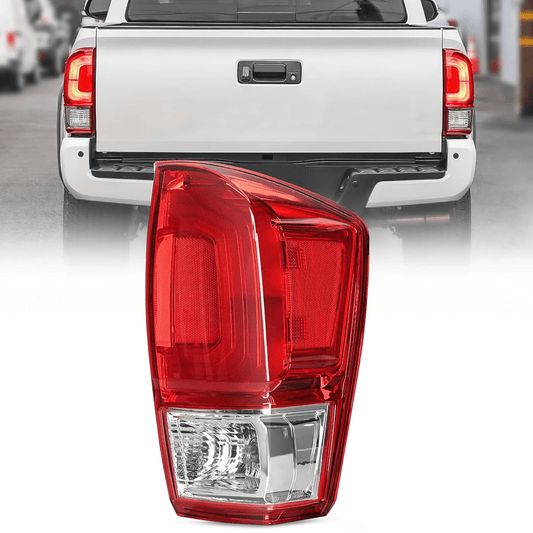 2016 2017 2018 2019 2020 2021 2022 2023 Toyota Tacoma Taillight Assembly Rear Lamp Replacement OE Style Passenger Side Tail Lights - Top Tuning Boost