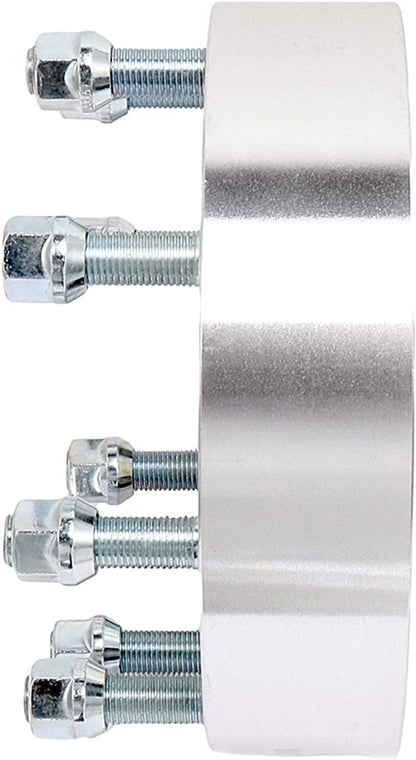 4PCS 2 inch 8x6.5 to 8x180 Wheel Spacer Conversion 8 lug Fits 2001-2003 fit Chevrolet Silverado 1500 HD|1997-2014 fit chevy Express 2500 3500 | 2001-2010 fit Silverado 2500HD Sierra 2500HD