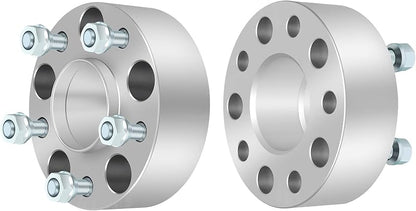 2PCS 5x120.65mm Hubcentric Wheel Spacers 5 Lug 3" 5x4.75 to 5x4.75 70.5mm hub fits 1987-2005 fit Chevrolet Blazer | 1984-2019 fit Chevrolet Corvette with 12x1.5 Studs