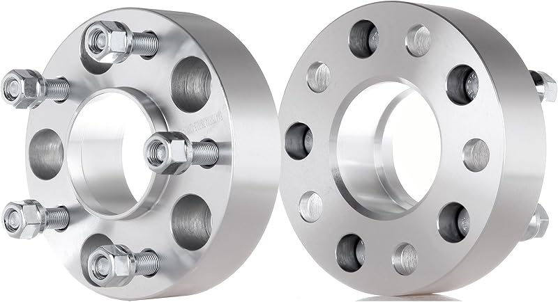 2PCS 5x120.65mm Hubcentric Wheel Spacers 5 Lug 3" 5x4.75 to 5x4.75 70.5mm hub fits 1987-2005 fit Chevrolet Blazer | 1984-2019 fit Chevrolet Corvette with 12x1.5 Studs