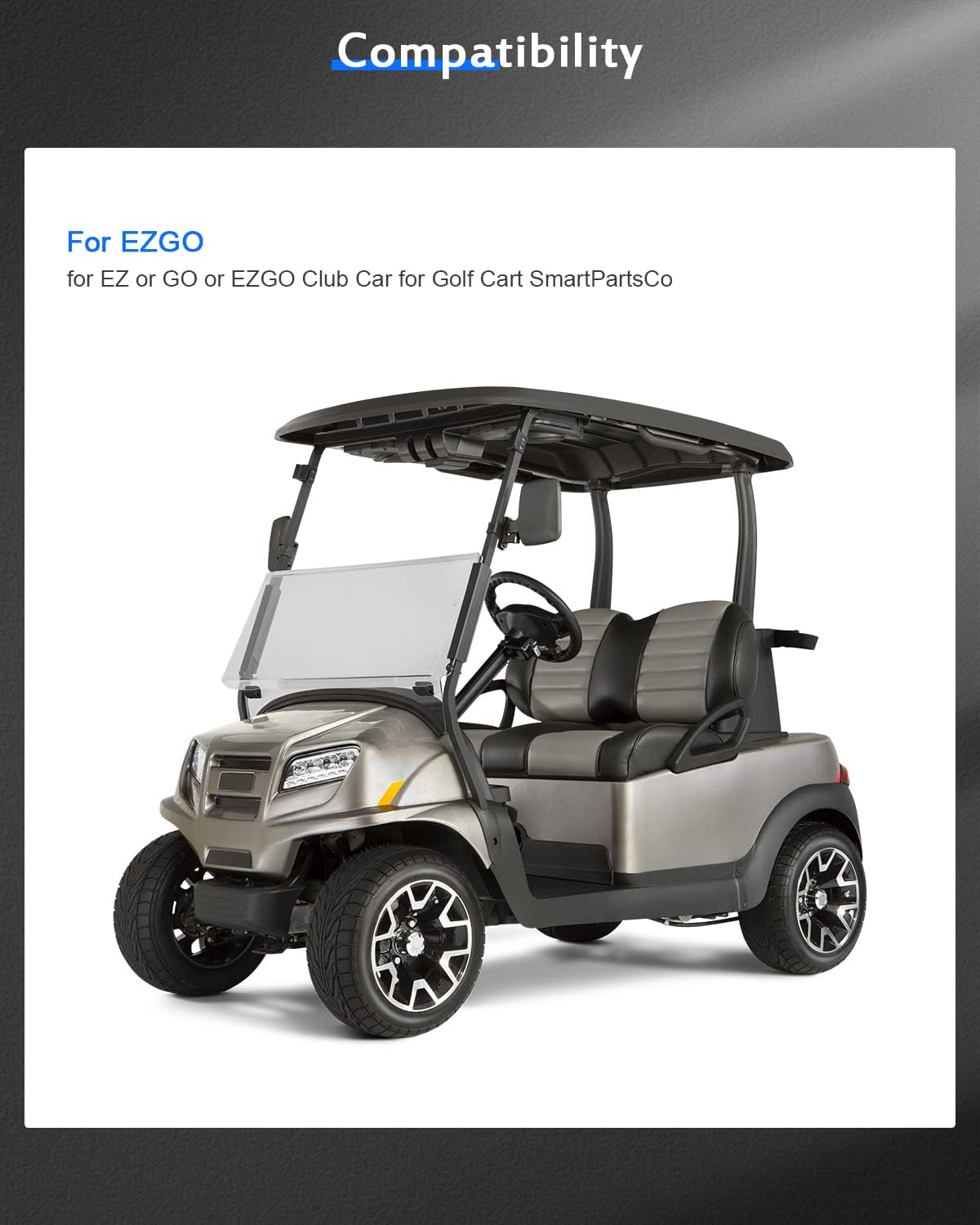 EZ GO Wheel Spacers CLUB CAR fit Golf CART Wheel Spacers 1.5 inch 4x4 to 4x4 Wheel Spacers 4x101.6 to 4x101.6 4 Lug 68.5mm CB 1/2" Studs 4 PCS