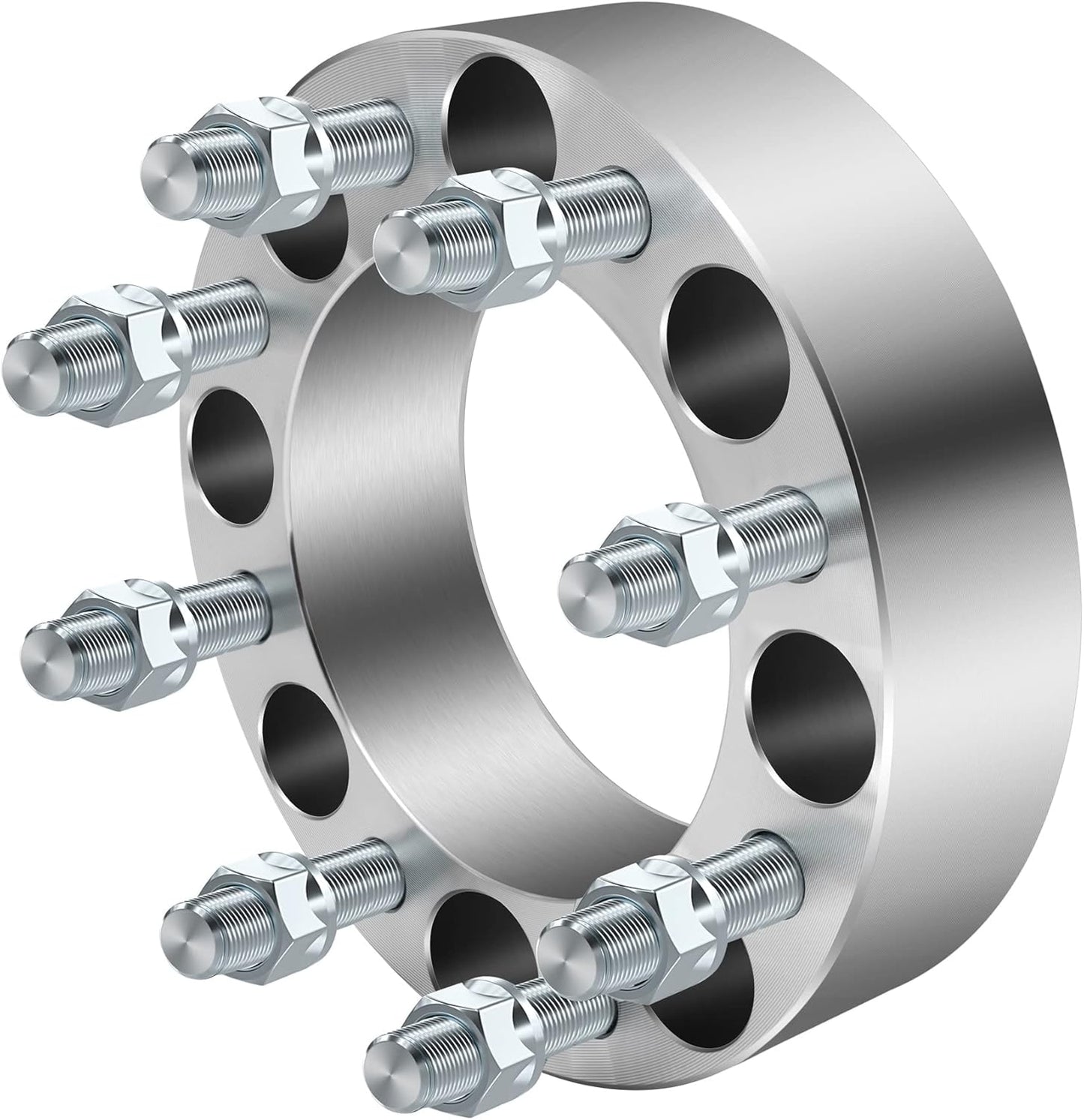 8x6.5 to 8x6.5 Wheel Spacers 2 inch 8 Lug 8x165.1mm to 8x165.1mm fit Chevrolet Silverado 1500 HD 2001-2006 fit GMC Sierra 2500 HD 2001-2010 fit Silverado 3500 HD 2007-2010-2 PCS