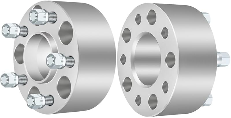 2PCS 5x120.65mm Hubcentric Wheel Spacers 5 Lug 3" 5x4.75 to 5x4.75 70.5mm hub fits 1987-2005 fit Chevrolet Blazer | 1984-2019 fit Chevrolet Corvette with 12x1.5 Studs